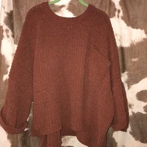 Rust sweater